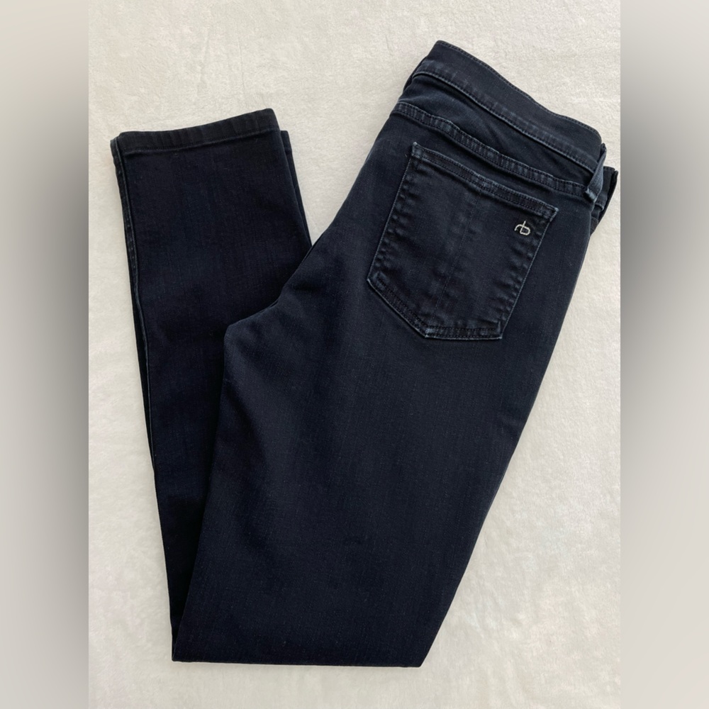 Rag & Bone Skinny Jeans in Coal